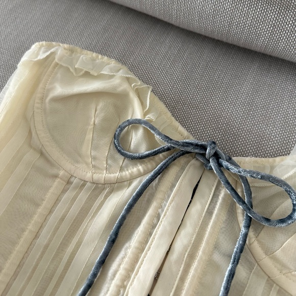 Danielle Guizio Pintuck Corset - Picture 3 of 5